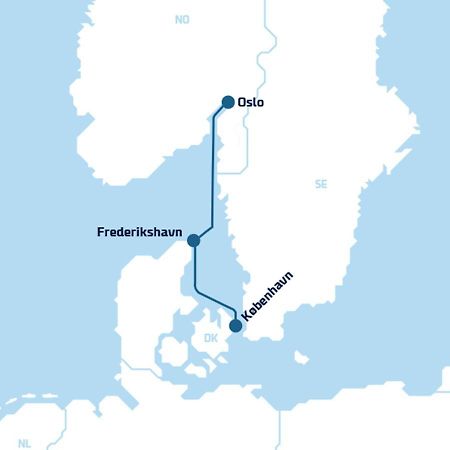 Dfds Ferry - Frederikshavn To Oslo酒店 外观 照片